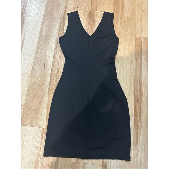 Theory Bodycon Ruched Strappy Dress - Picture 8 of 8